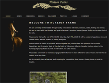 Tablet Screenshot of horizonfarms.ca